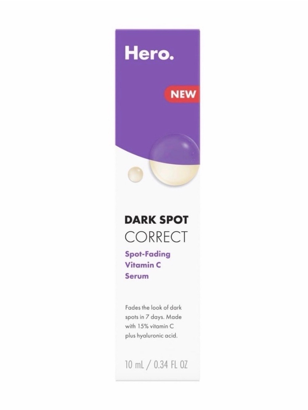 Hero Cosmetics Dark Spot Correct - Vitamin C Serum - New